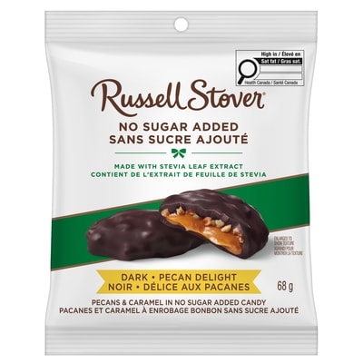 Russell Stover Sachet de Dark Pecan Delight sans sucre ajouté 68 g, 6,31 $/100g