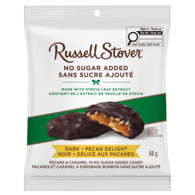 Russell Stover Sachet de Dark Pecan Delight sans sucre ajouté 68 g, 5,87 $/100g