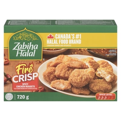 Maple Lodge Farms LT Spicy Chicken Nuggets Fire Crisp 720 g, $1.67/100g
