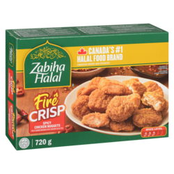Zabiha Halal Spicy Chicken Nuggets Fire Crisp - 720 g | Real