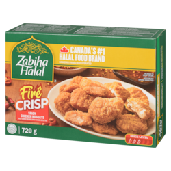 Zabiha Halal Spicy Chicken Nuggets Fire Crisp - 720 g | Zehrs