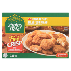 Zabiha Halal Spicy Chicken Nuggets Fire Crisp - 720 g | Real