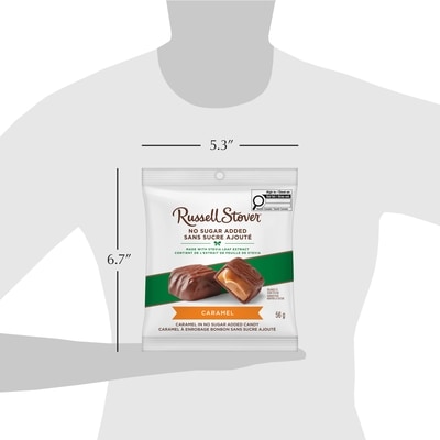 No Sugar Added Caramel Bag