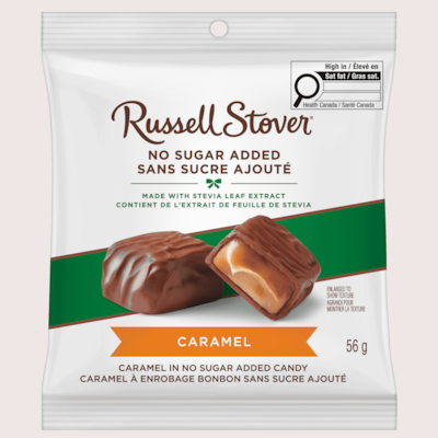 Russell Stover Sachet de Caramel sans sucre ajouté 56 g, 7,13 $/100g
