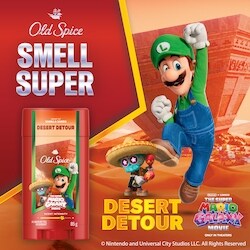 Old Spice Men's Deodorant, Desert Detour, x The Super Mario Galaxy