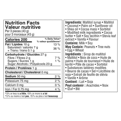 No Sugar Added Coconut Patties Bag