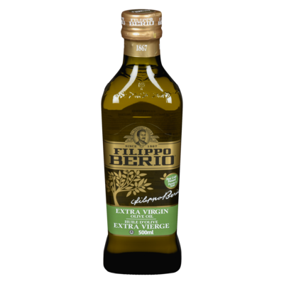 Filippo Berio Huile d'olive extra vierge 500 ml, 1,60 $/100ml