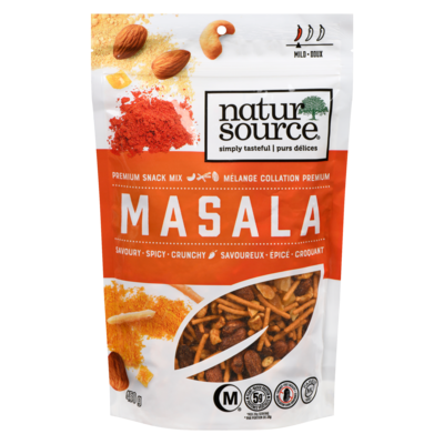 Natursource Mélange collation premium masala doux 450 g, 3,78 $/100g
