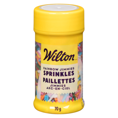 Wilton Sprinkles Rainbow Jimmies 70 g, $3.56/100g