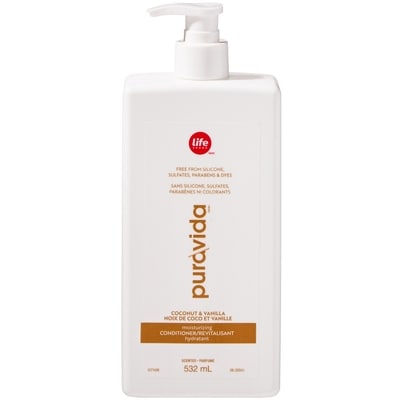 Life Brand PuraVida Moisturizing Conditioner, Coconut & Vanilla 532 ml, $1.88/100ml