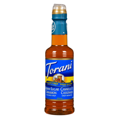 Torani Sirop sans sucre cannelle et cassonade 375 ml, 2,00 $/100ml