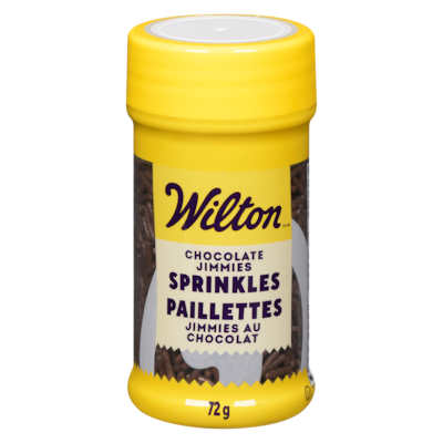 Wilton Paillettes jimmies au chocolat 72 g, 3,46 $/100g