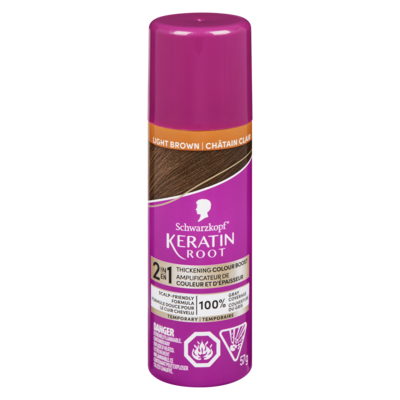 Schwarzkopf 2 en 1 amplificateur de couleur et d'épaisseur châtain clair 57 g, 32,44 $/100g