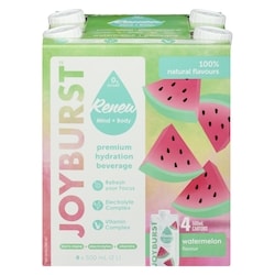 Joyburst Premium Hydration Beverage Watermelon Flavour 4x500.0 ml, $0.57/100ml