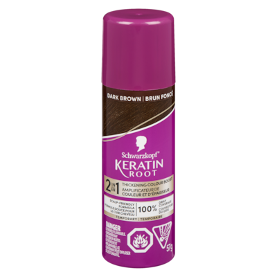 Schwarzkopf 2 en 1 amplificateur de couleur et d'épaisseur brun foncé 57 g, 35,07 $/100g