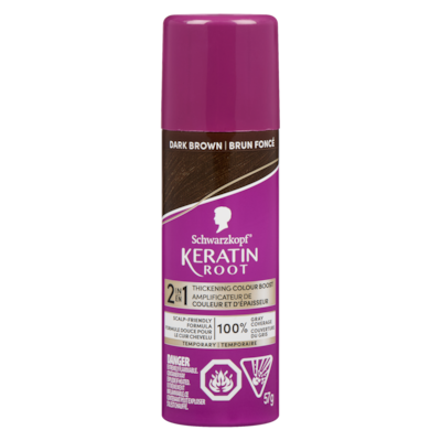 2 en 1 amplificateur de couleur et d'épaisseur brun foncé