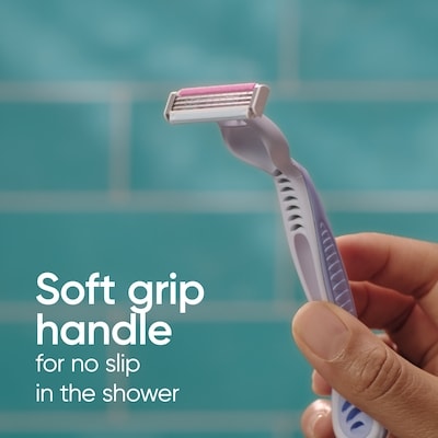 Simply 3 Reveal Disposable Razors, 4 Count
