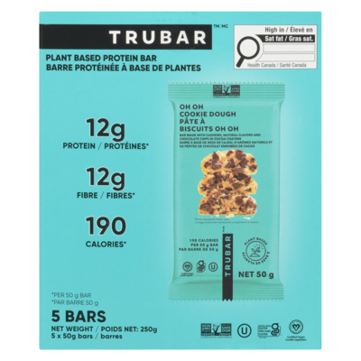 Plant Based Protein Bar Oh Oh Cookie Dough