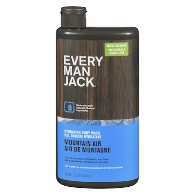 Every Man Jack Gel douche hydratant air de montagne 500 ml, 2,40 $/100ml