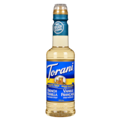 Torani Sirop sans sucre vanille française 375 ml, 2,00 $/100ml