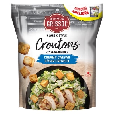 Grissol Boulangerie Grissol Classic Style Croutons Creamy Caesar 135 g, $3.55/100g