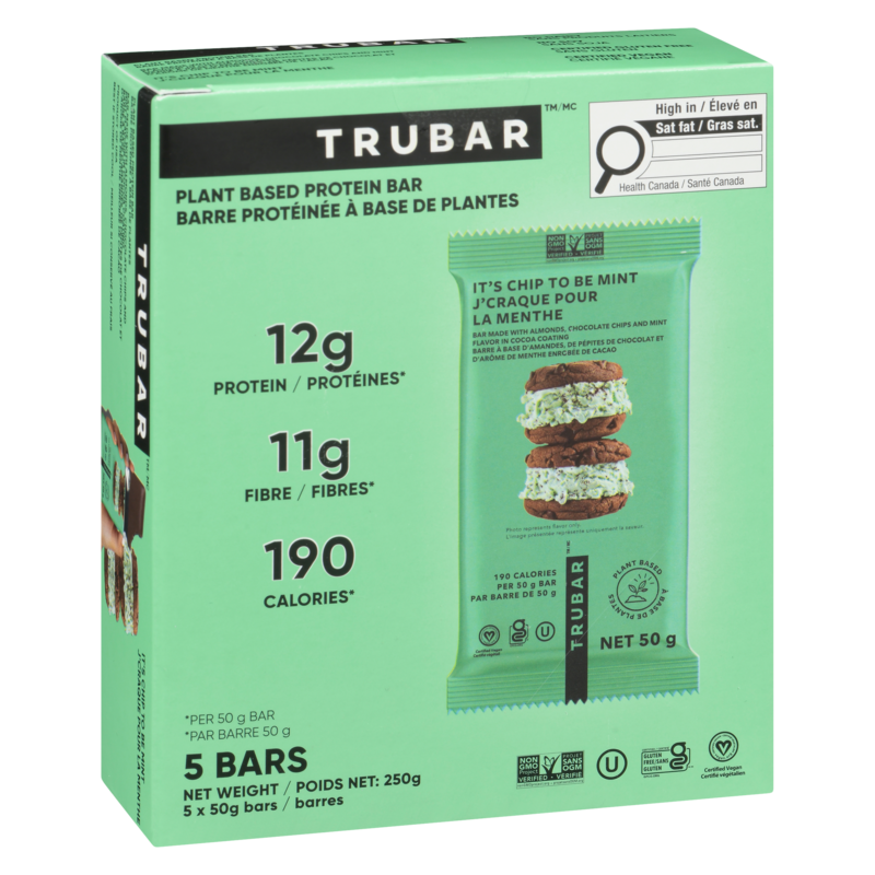 Plant Based Protein Bar It's Chip To Be Mint