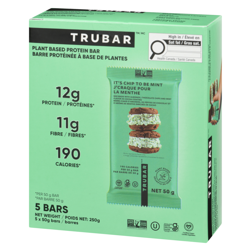 Plant Based Protein Bar It's Chip To Be Mint