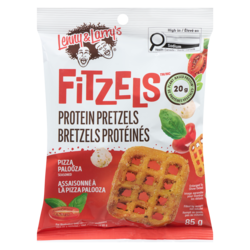 Protein Pretzels Pizza Palooza Seasoned