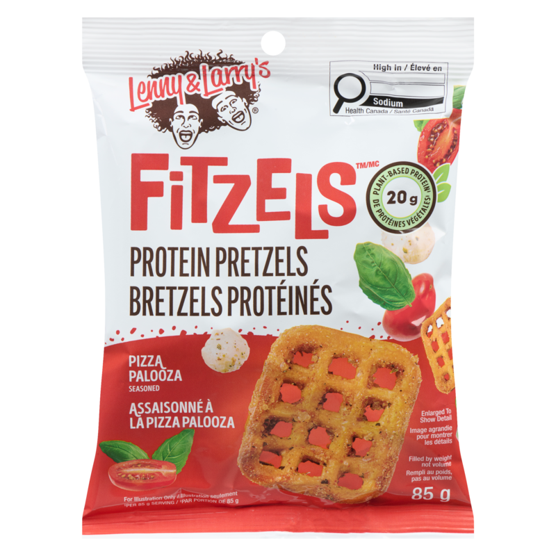 Protein Pretzels Pizza Palooza Seasoned