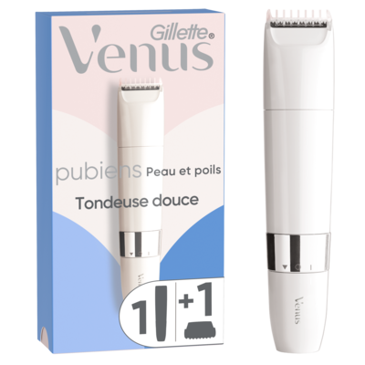 Gillette Nettoyant lissant et gel à raser pour la peau et les poils pubiens, nettoyant doux pour la peau et gel à raser pour femmes, gel à raser pour la zone du bikini 1 ea, 67,99 $/1ch