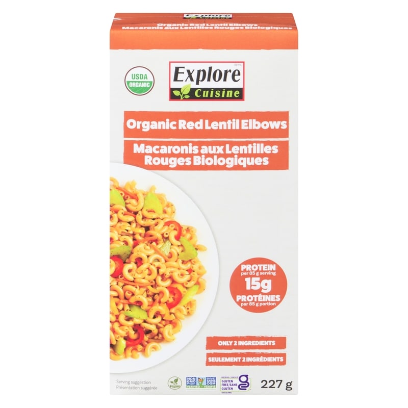 Organic Red Lentil Elbows