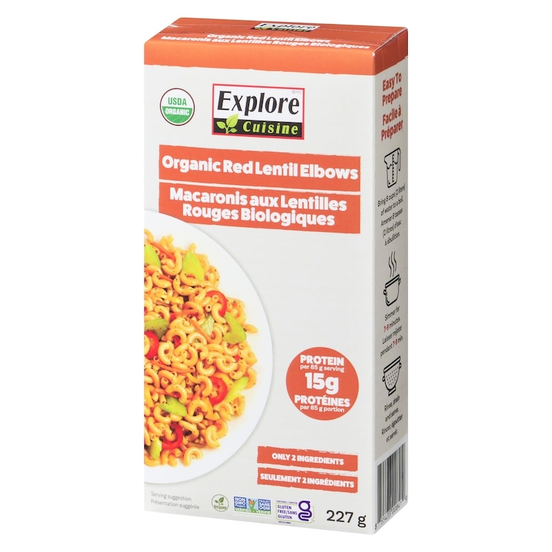 Organic Red Lentil Elbows