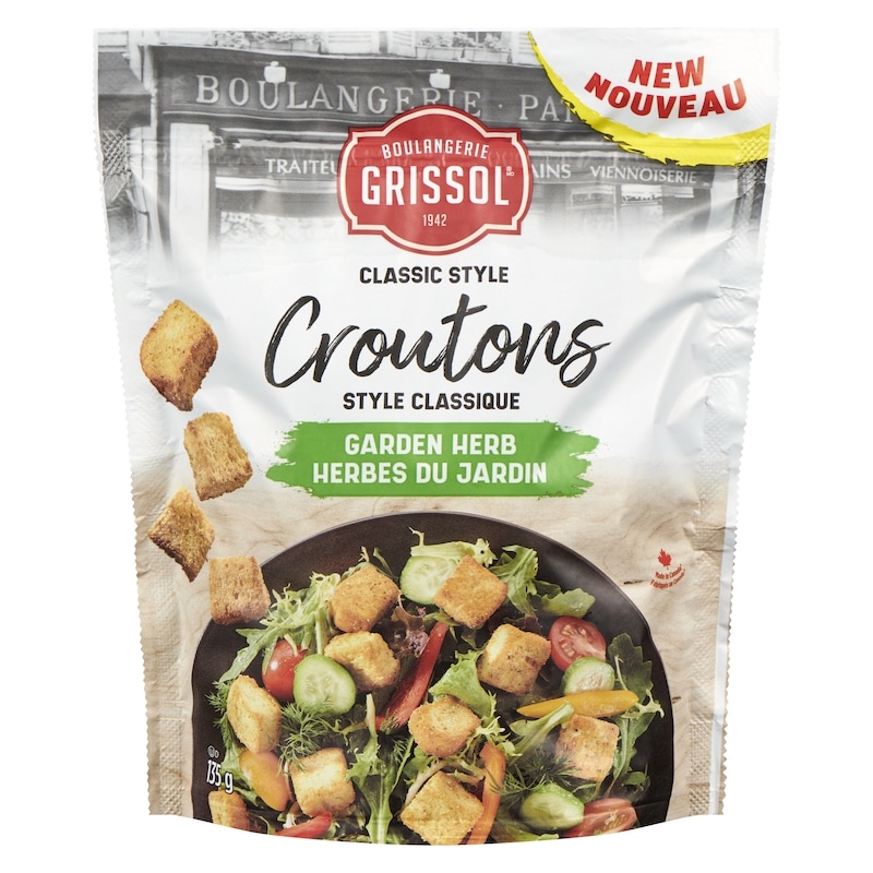 Grissol Croutons Classic Style Garden Herb - 135 g | Your