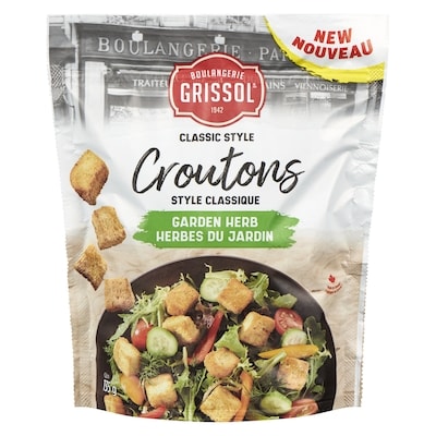 Grissol Croutons style classique herbes du jardin 135 g, 2,07 $/100g