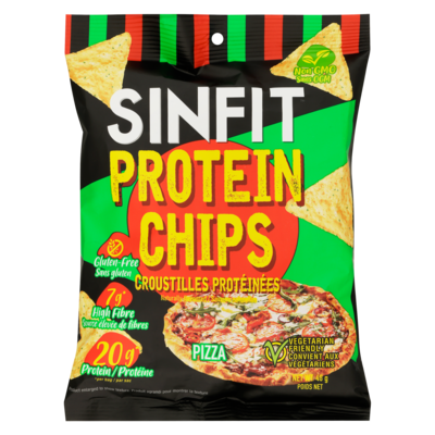 SINFIT Protein Chips, Pizza 48 g, $9.35/100g