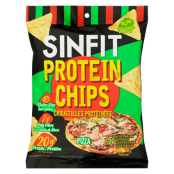SINFIT Croustilles protéinées pizza 48 g, 7,27 $/100g