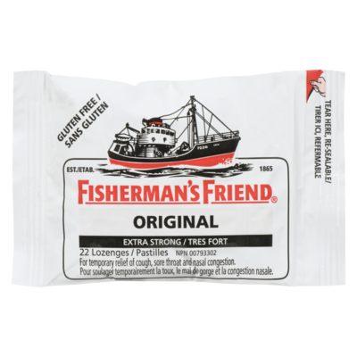 Fisherman's Friend Lozenges Original Extra Strong 22 ea, $0.14/1ea