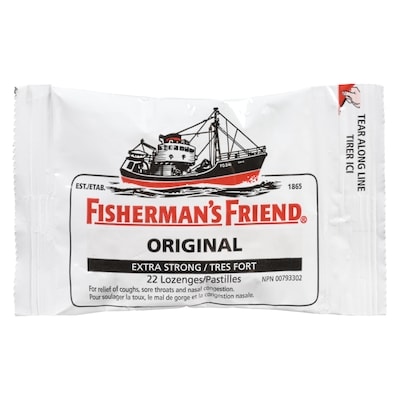 Fisherman’s Friend Pastilles original tres fort 22 ea, 0,13 $/1ch