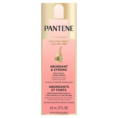 Pantene Sérum pour le cuir chevelu et les racines abondants et forts avec complexe de provitamine b5 et niacinamide (2 oz) 60 ml, 41,65 $/100ml