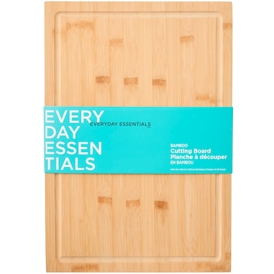 Everyday Essentials Bamboo Cutting Board 1 ea, $12.00/1ea