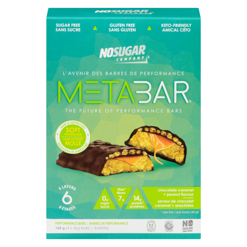 Performance Bars Chocolate Caramel + Peanut Flavour