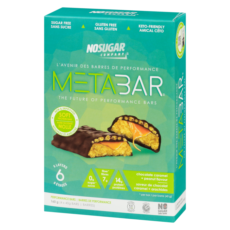 Performance Bars Chocolate Caramel + Peanut Flavour