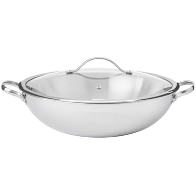 Pro Performance Tri-Ply Stainless Steel Wok