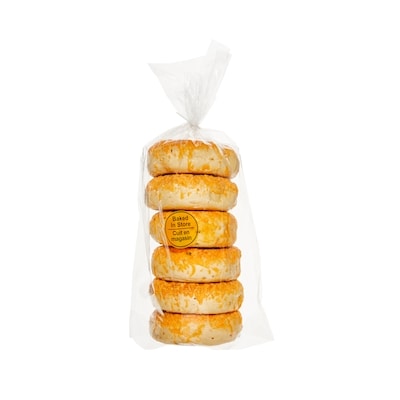 null Cheese Jalapeno Bagels, 6 Pack 650 g, $0.61/100g