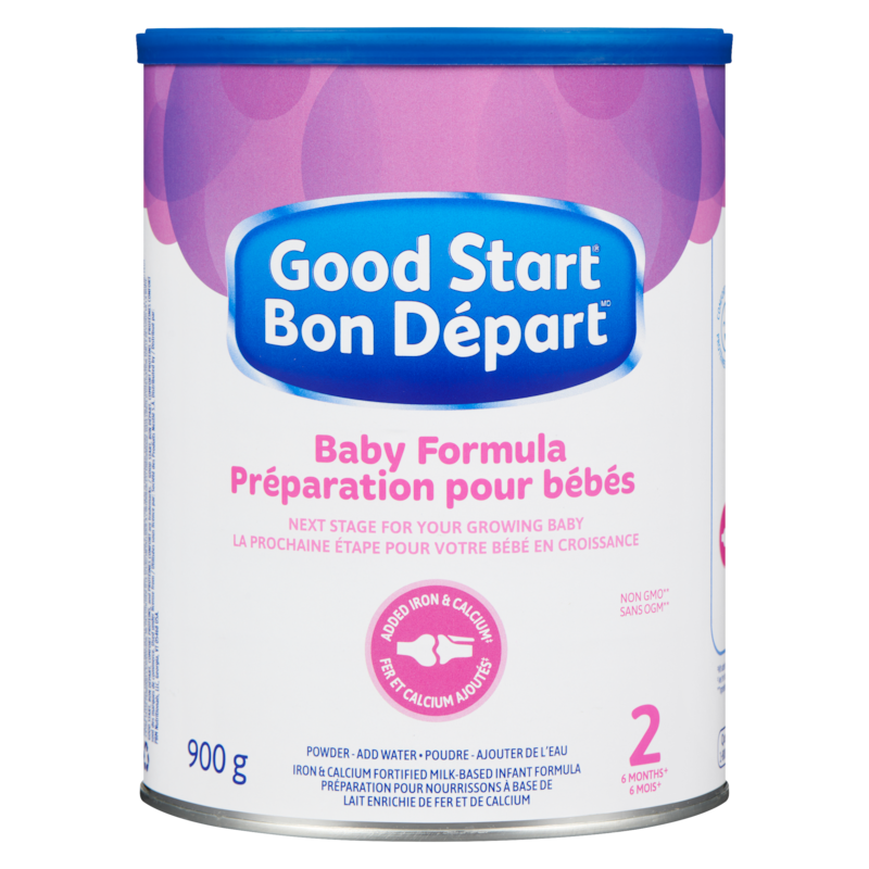 Iron & Calcium Fortified Milk-Based Infant Formula Baby Formula Powder 2 6 Months+