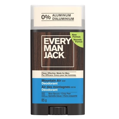 Every Man Jack Déodorant sans aluminium, Air de montagne 85 g, 10,58 $/100g