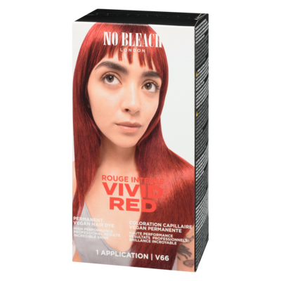 Bleach London Permanent Vegan Hair Dye V66 Vivid Red - 1 ea