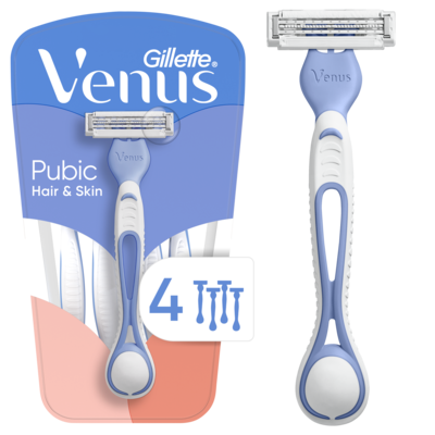 Gillette for Pubic Hair & Skin Women's Disposable Razors, 4ct 4 ea, $2.75/1ea