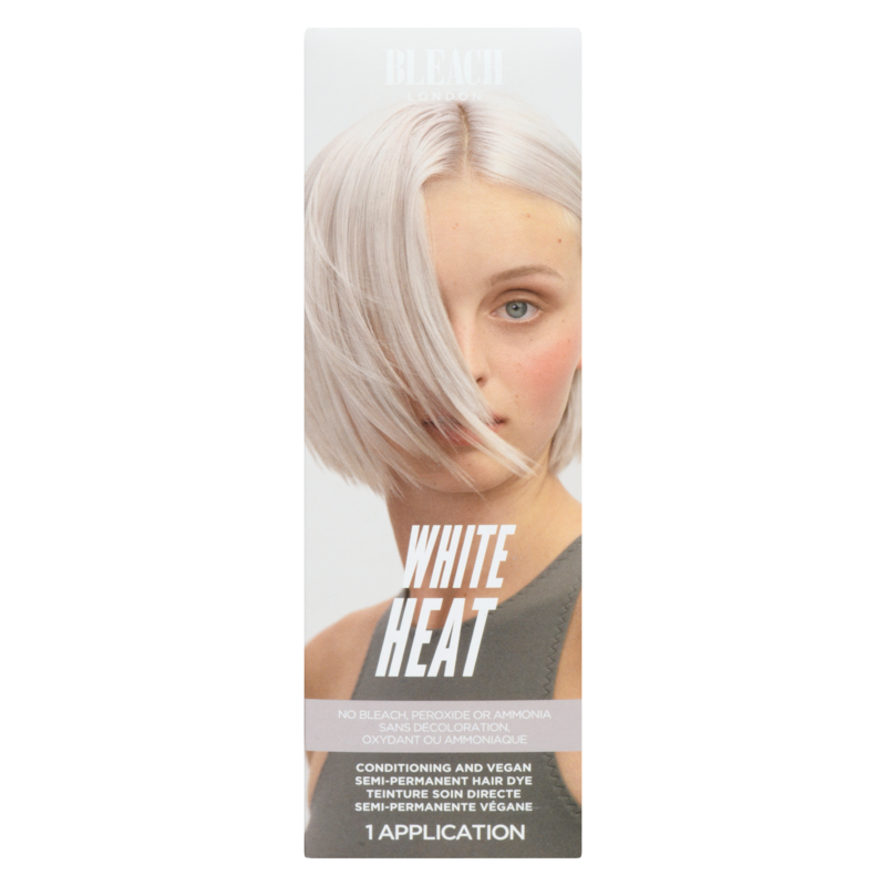 Conditioning And Vegan Semi-Permanent Hair Dye White Heat