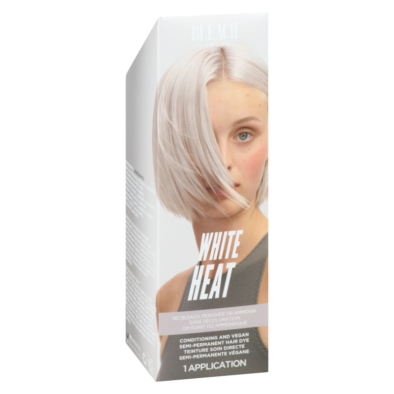 Conditioning And Vegan Semi-Permanent Hair Dye White Heat